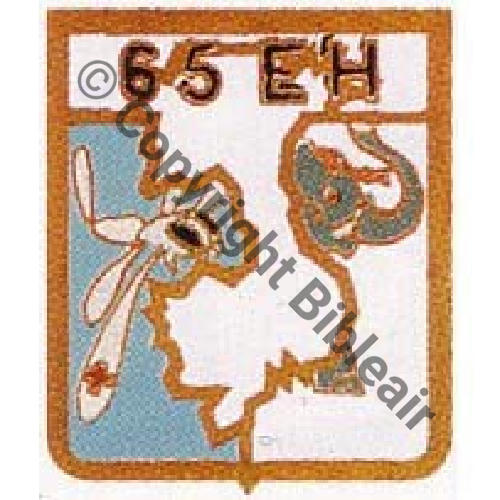 INDO A0649 1955 65e ESCADRE HELICOPTERES  INDOCHINE 